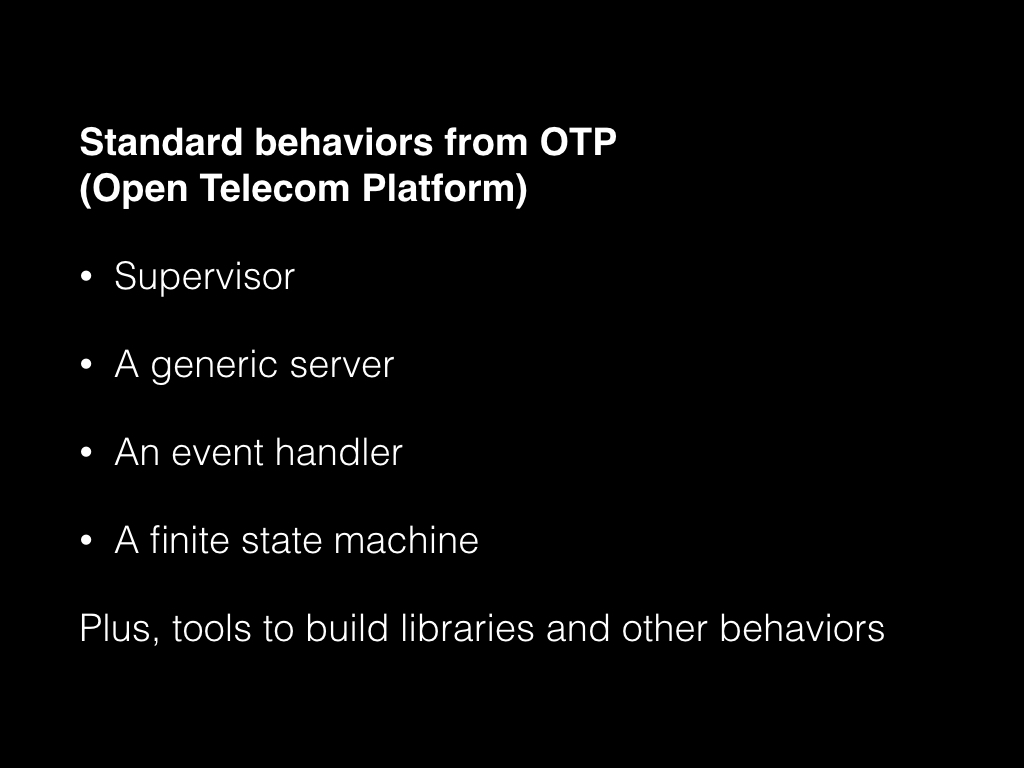 Slide: The Open Telecom Platform