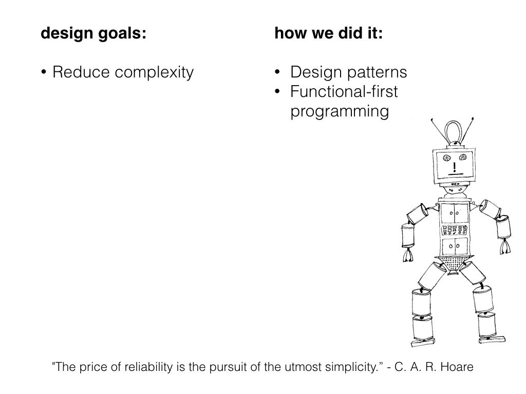 Slide: Design goals #1