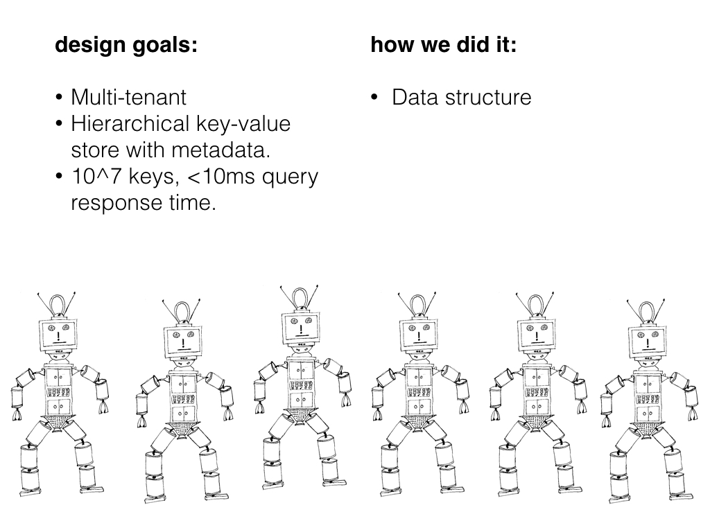 Slide: Design goals #2