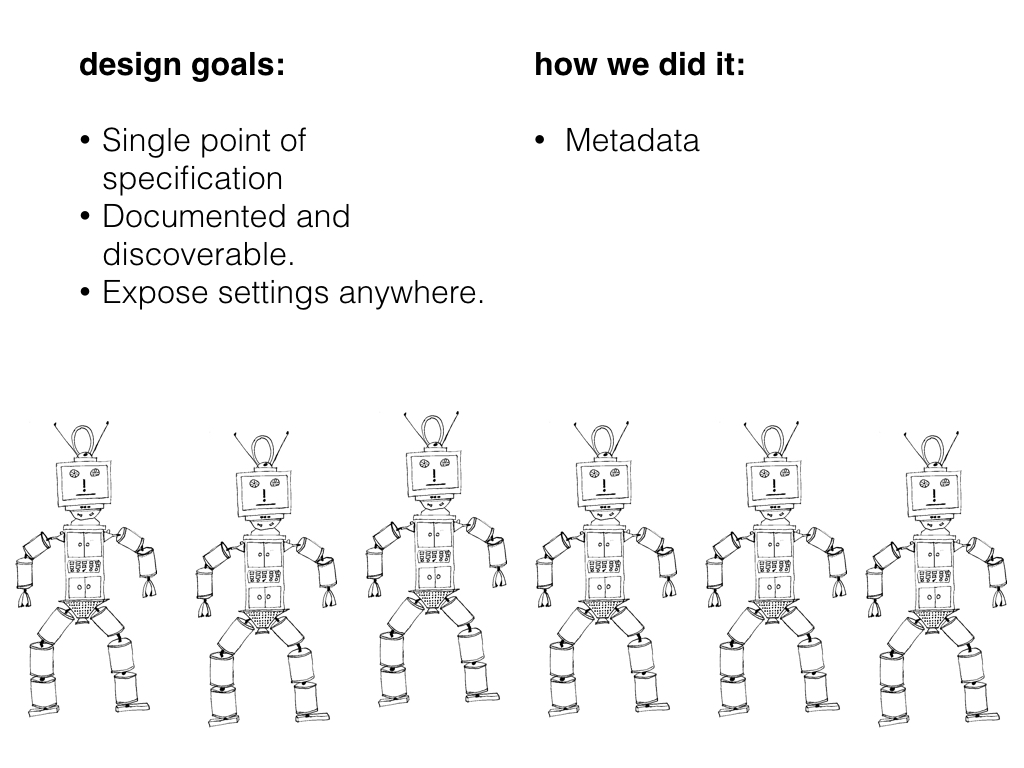 Slide: Design goals #4