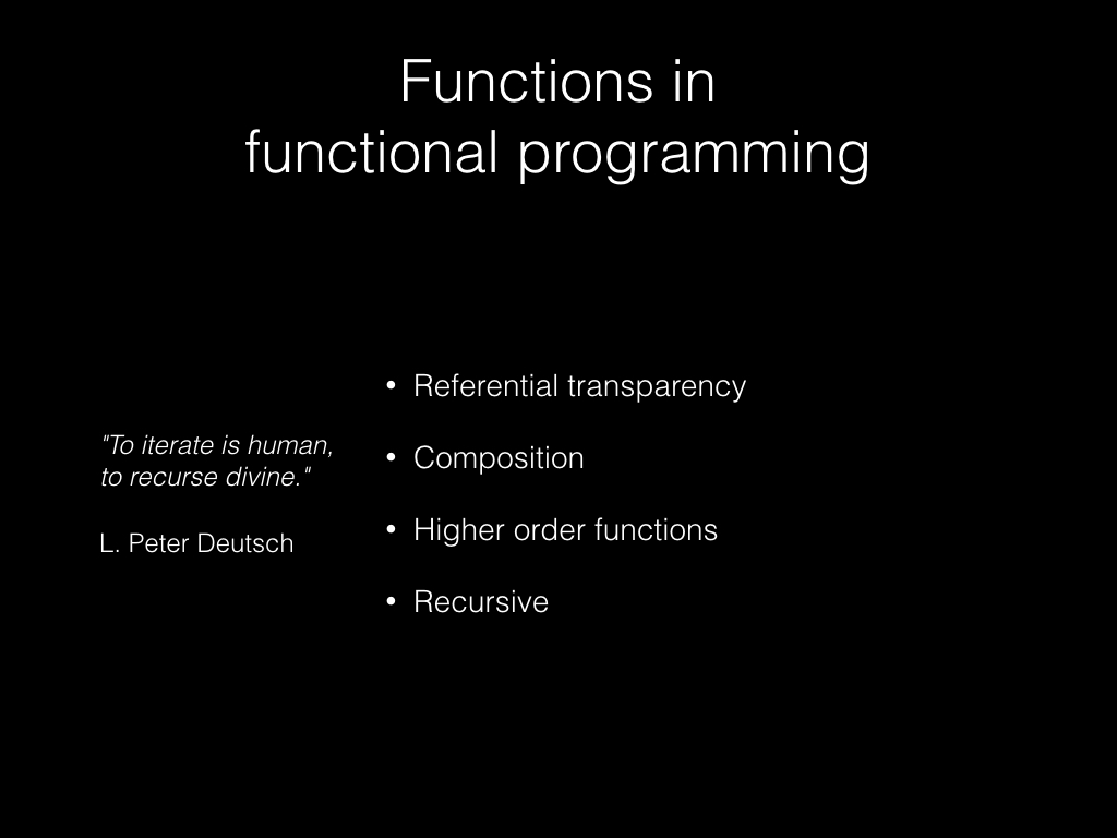 Slide: Functions.